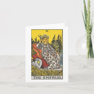 Empress tarot card - Rider Waite Smith tarot Kort