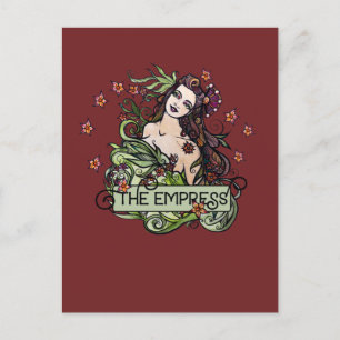 Empress Tarot Card Vykort