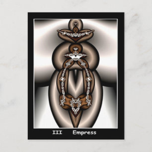 Empress Tarot Card Vykort