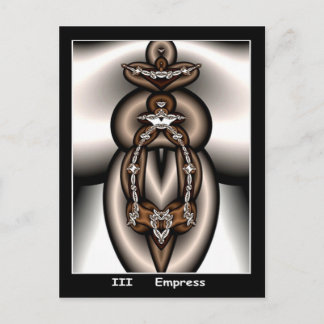 Empress Tarot Card Vykort
