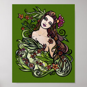 Empress Tarot Goddess Poster