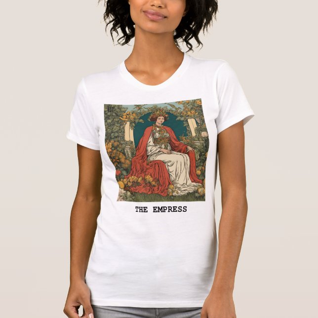 EMPRESS - TAROT-KORT T SHIRT (Framsida)
