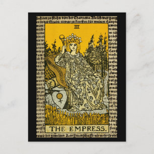 Empress Tarot Vykort