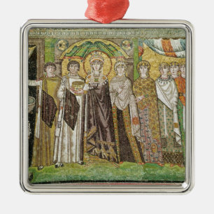 Empress Theodora Julgransprydnad Metall