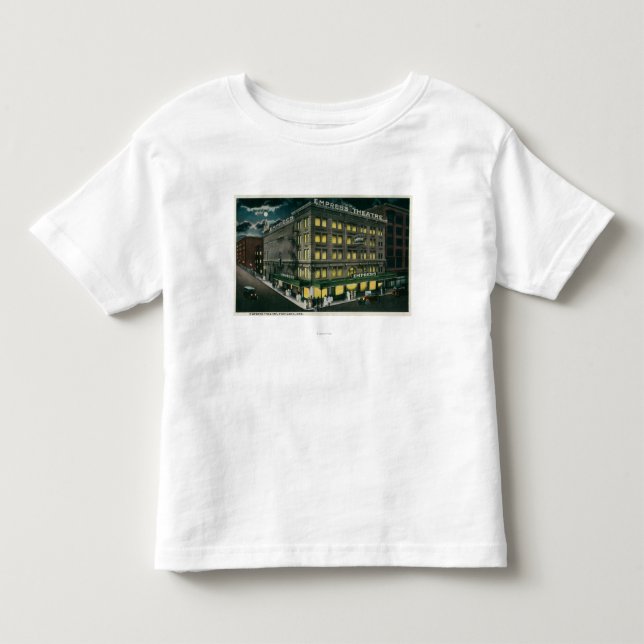 EmpressTheatre i Portland, Oregon Tee (Framsida)