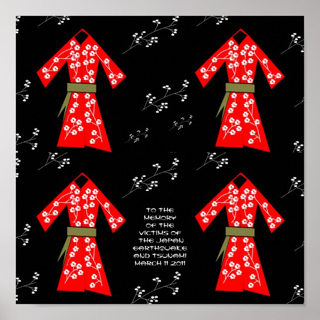 EMPTY KIMONOS POSTER (Framsidan)