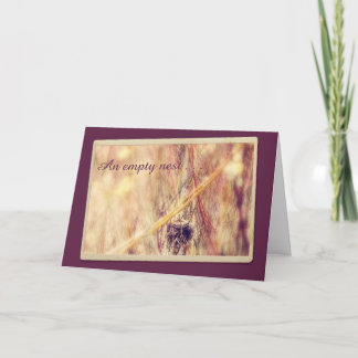 Empty Nest-uppmuntran Kort