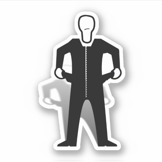 Empty Pockets Klistermärken (Framsida)