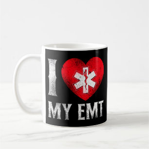 EMS Akut I Kärlek Mitt EMT Kaffemugg