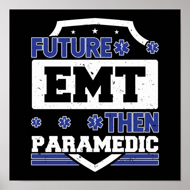 EMS-Akutet Framtida EMT och Sjukvårdare Student Poster (Framsidan)