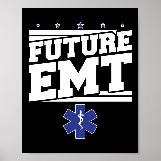 EMS-Akutet Framtida EMT-Student-ambulans Poster (Framsidan)