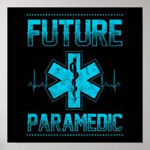 EMS-Akutet framtida Sjukvårdare-Student-ambulans Poster