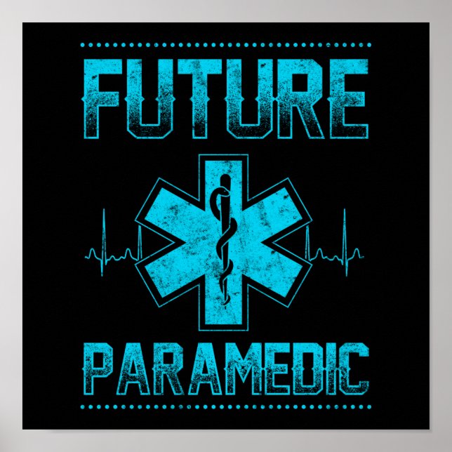 EMS-Akutets framtida ambulans i Sjukvårdare Studen Poster (Framsidan)