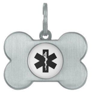 Ems-akuttema ID-bricka Husdjur