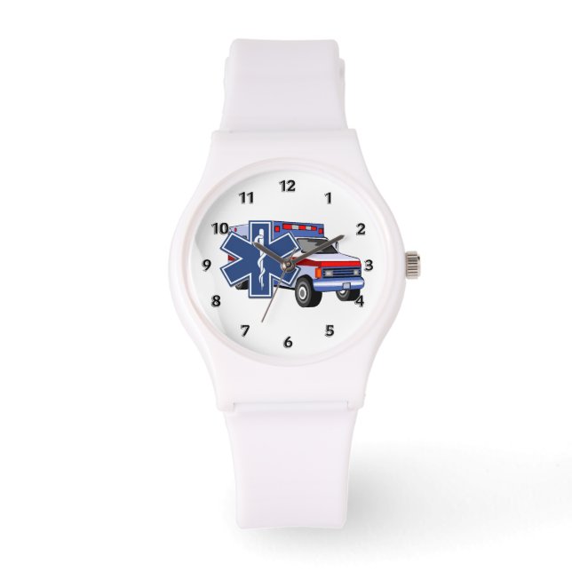 EMS Ambulance Armbandsur (Framsida)