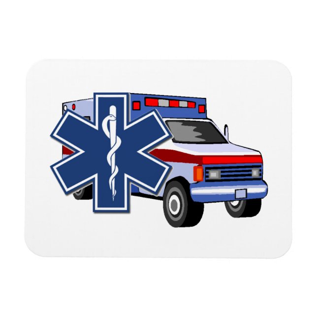 EMS Ambulance Magnet (Horisontell)