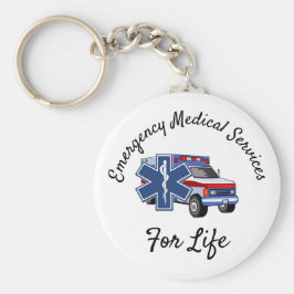 EMS Ambulans för livförsäkring Nyckelring