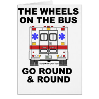 Ems-ambulans - hjul på bussen, kort