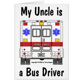 EMS-Ambulans Uncle bussförare, kort