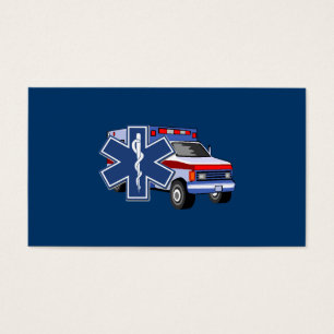 Ems-ambulans Visitkort