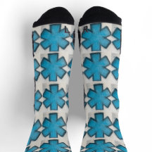 EMS Blue "Star of Life" Ems-sockor