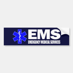 EMS - Den nöd- läkarundersökningen servar Bildekal