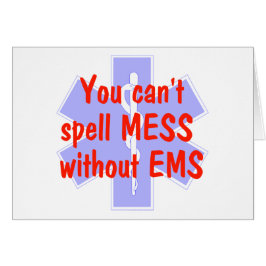 EMS-Du kan inte stava oreda utan EMS, kort
