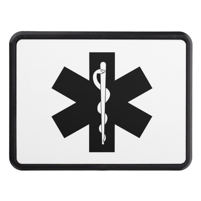 EMS EMT och paramedicinska gåvor Dragkroksskydd (Framsidan)