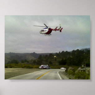 EMS-helikopter Poster