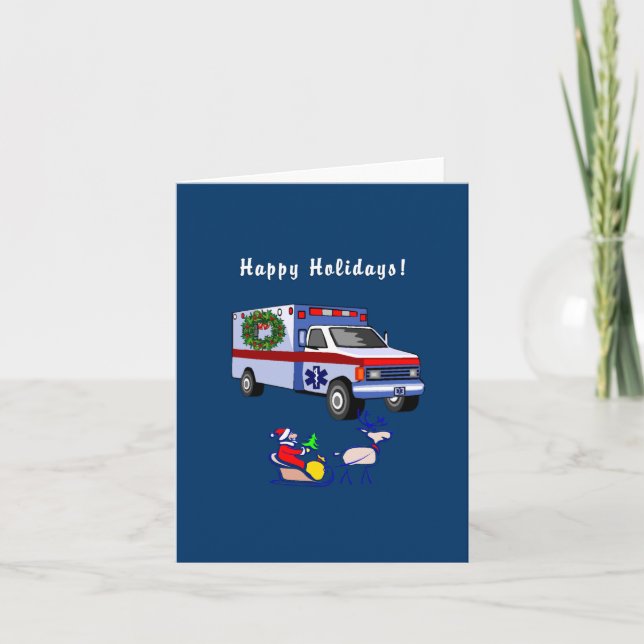 EMS julklappar Helgkort (Framsida)