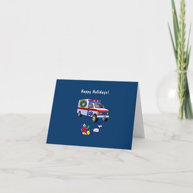 EMS julklappar Helgkort (Framsida)