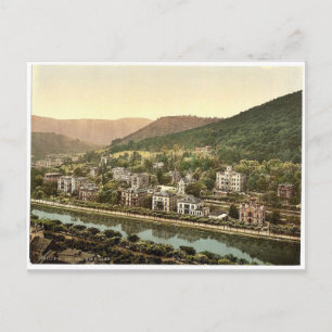 Ems-Les Bains (dvs. Bad Ems), Hesse-Nassau, Germa Vykort