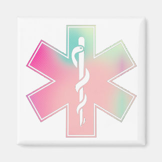 EMS-Logotyp - "Cotton Candy" Magnet