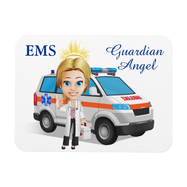 EMS Medical - Guardian Angel - SRF Magnet (Horisontell)