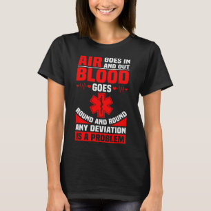 Ems Nurse Ambulance Driver Emt Sjukvårdare Hea T Shirt