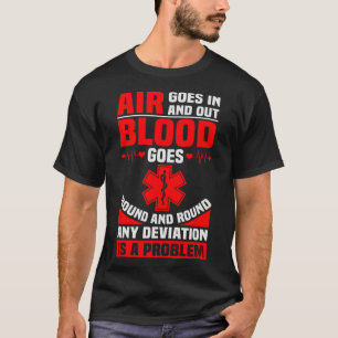 Ems Nurse Ambulance Driver Emt Sjukvårdare Hea T Shirt