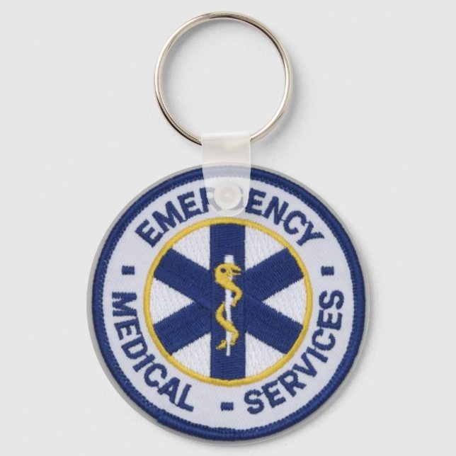 EMS 'PATCH' KEYCHAIN NYCKELRING (Framsida)