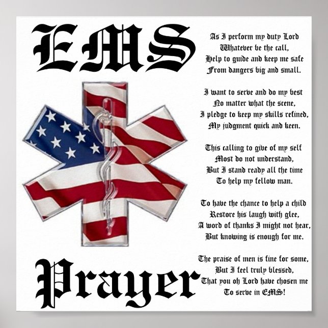 EMS Prayer Poster (Framsidan)
