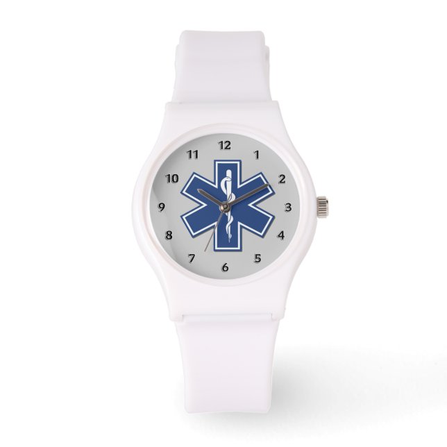 EMS Star of Life Armbandsur (Framsida)