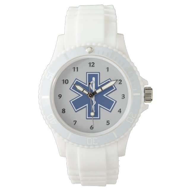 EMS Star of Life Armbandsur (Framsida)