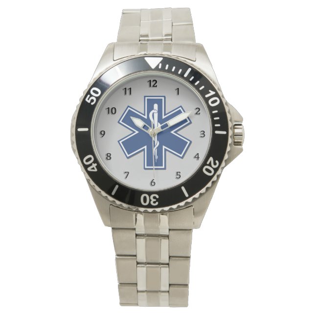 EMS Star of Life Armbandsur (Framsida)