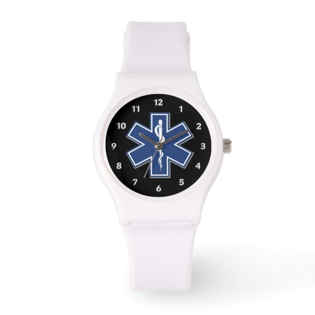 EMS Star of Life Armbandsur (Framsida)