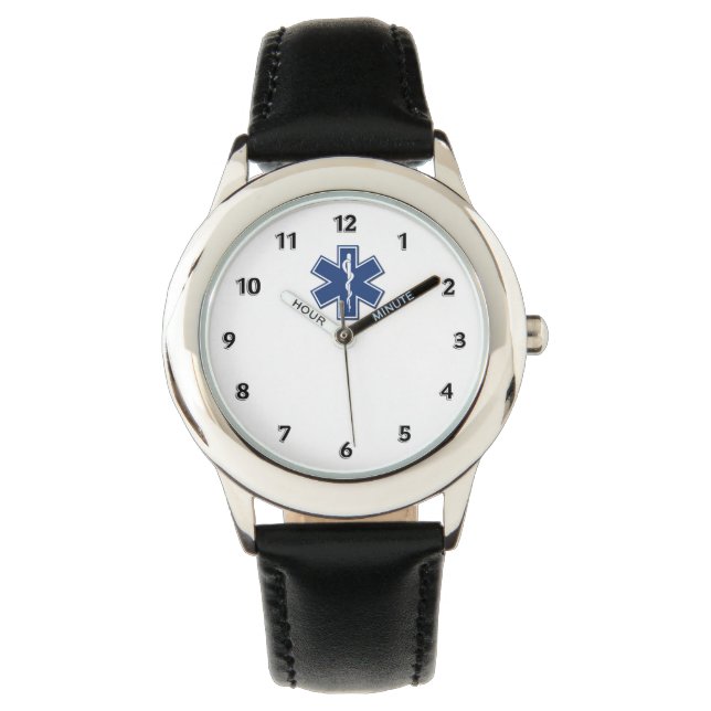 EMS Star of Life Armbandsur (Framsida)