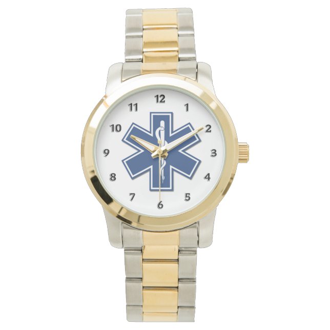 EMS Star of Life Armbandsur (Framsida)