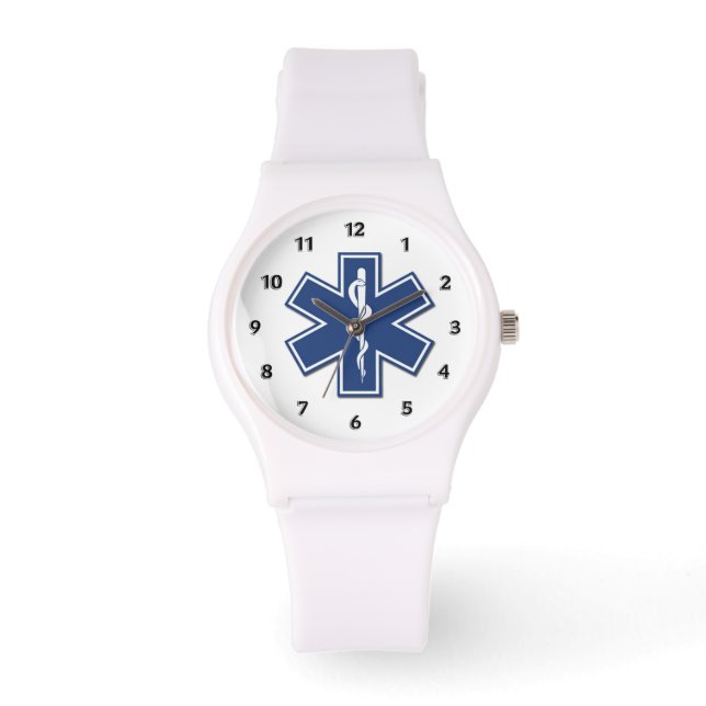 EMS Star of Life Armbandsur (Framsida)