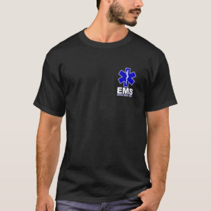 EMS STAR OF LIFE NÖDARTSSJUKVÅRD EMT Sjukvårdsbitr T Shirt