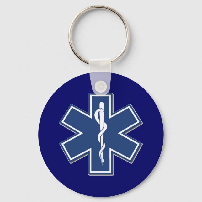 EMS Star of Life Nyckelring (Framsida)