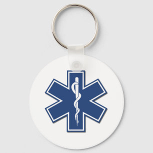 EMS Star of Life Nyckelring