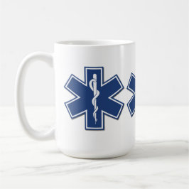 Ems-stjärna av liv kaffemugg