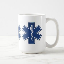 Ems-stjärna av liv kaffemugg